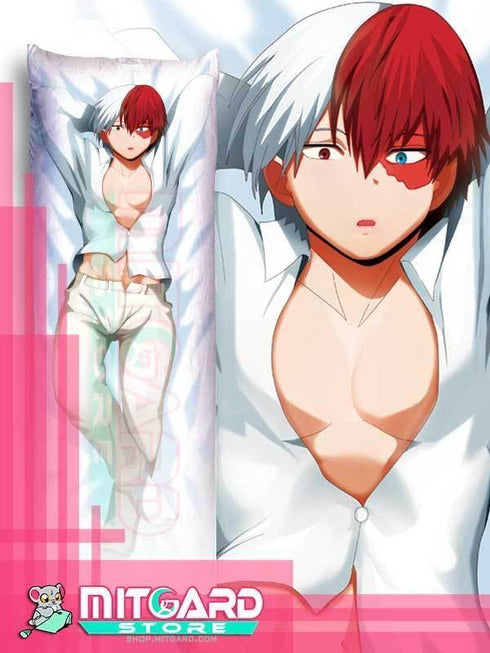 MY HERO ACADEMIA Todoroki Shoto Body pillow case Dakimakura - 3